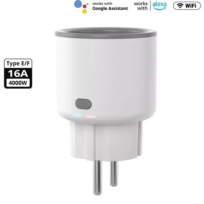 Enchufe inteligente Sonoff S60 16A con Wi-Fi, control remoto y monitorización de energía