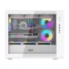 Caja de ordenador Darkflash DB460M Micro ATX blanca