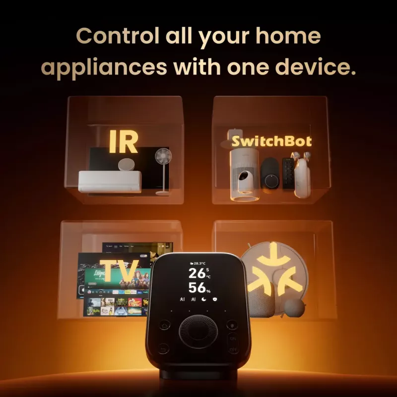 SwitchBot Hub 3 emisor inalámbrico para smart home de pared IR Wireless W7202100