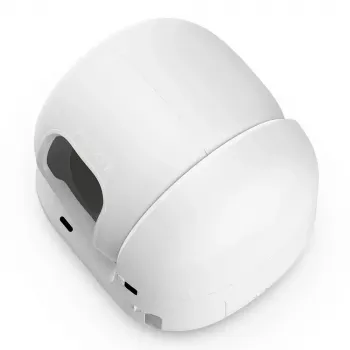 Arena para gatos autolimpiable PETKIT PURA MAX 2 — Blanca, limpieza automática