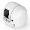 Arena para gatos autolimpiable PETKIT PURA MAX 2 — Blanca, limpieza automática