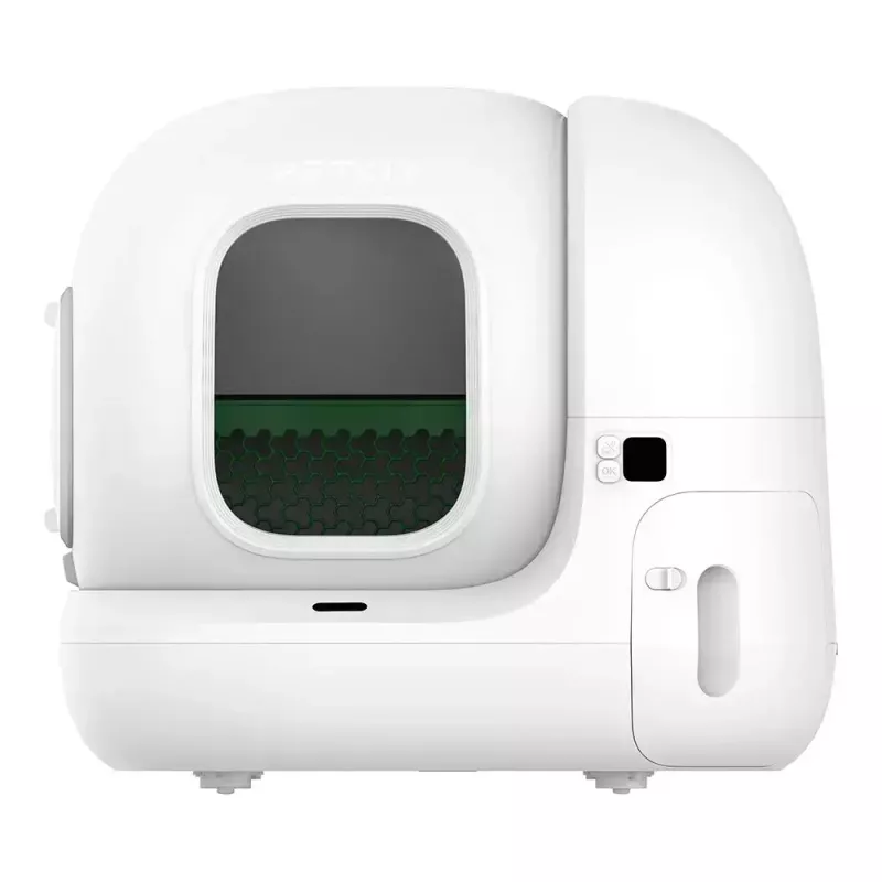 Arena para gatos autolimpiable PETKIT PURA MAX 2 — Blanca, limpieza automática