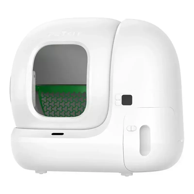 Arena para gatos autolimpiable PETKIT PURA MAX 2 — Blanca, limpieza automática