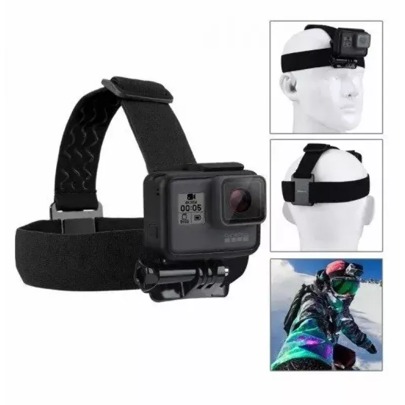 Set de accesorios Puluz PKT18 para cámaras de acción – kit de 20 piezas compatible con Osmo Action 5, Pro, Insta360 Ace Pro 2