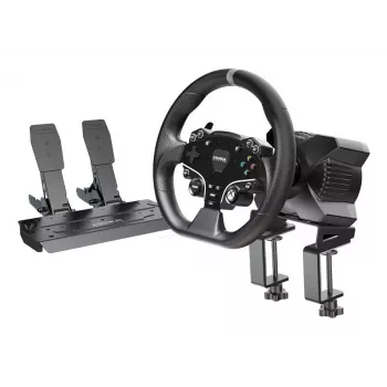 Pack Moza Racing R3 para XBOX y PC, volante + pedales, PC, Xbox One, Xbox Series S, Xbox Series X, botón Home, 360°, Direct Drive, ajustable