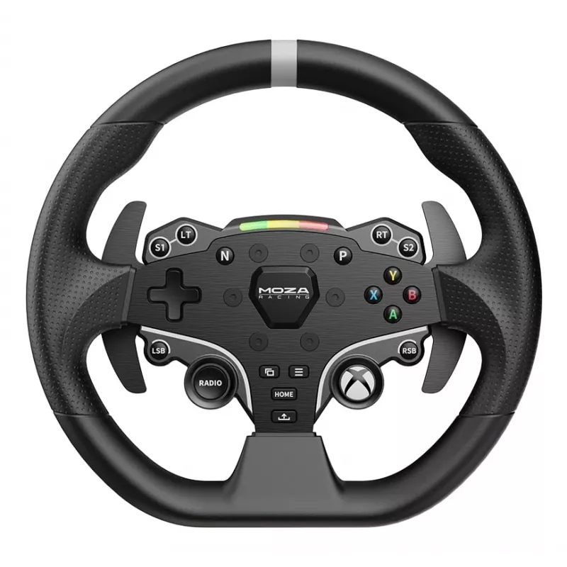 Pack Moza Racing R3 para XBOX y PC, volante + pedales, PC, Xbox One, Xbox Series S, Xbox Series X, botón Home, 360°, Direct Drive, ajustable