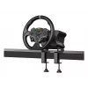 Pack Moza Racing R5, volante + pedales, PC, con cable, negro, aluminio, cuero, acero, aluminio, cuero