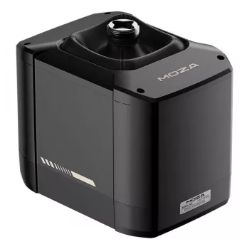Base de vuelo MOZA AB9 FFB Base — aluminio, negro, 227,9 × 157 × 204,5 mm, 110–240 V, 6 A, 216 W pico