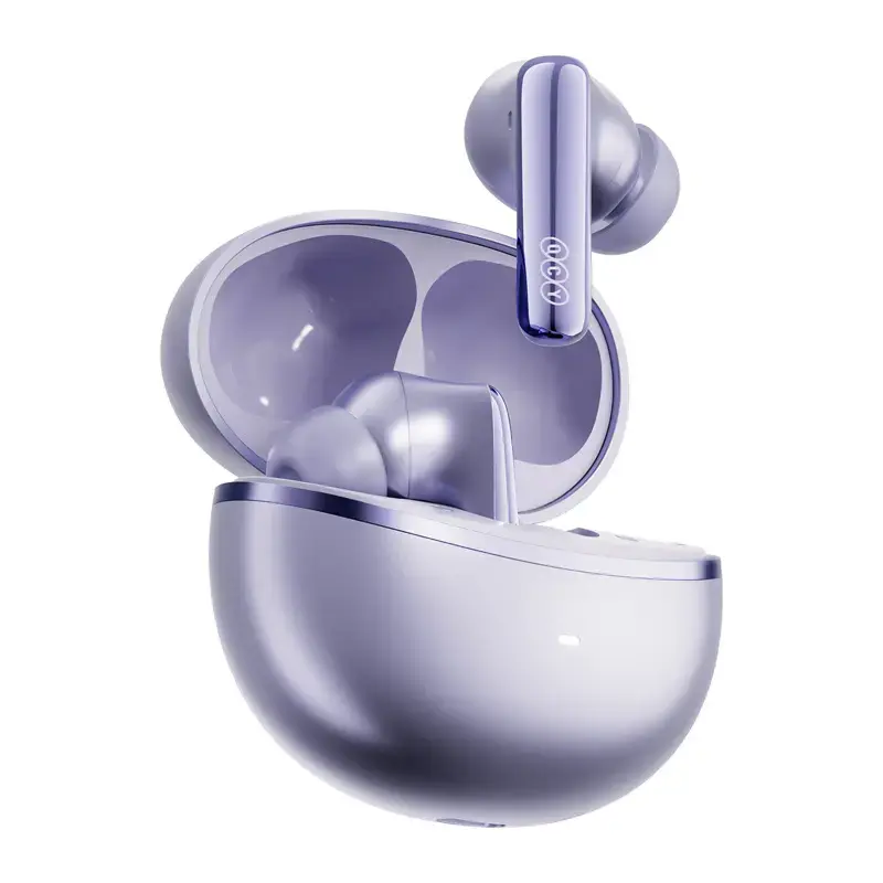 Auriculares TWS QCY MeloBuds N70 – auriculares True Wireless, morado