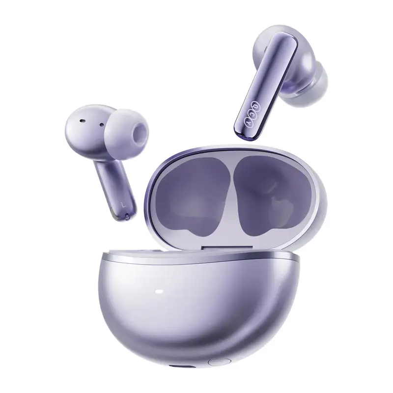 Auriculares TWS QCY MeloBuds N70 – auriculares True Wireless, morado