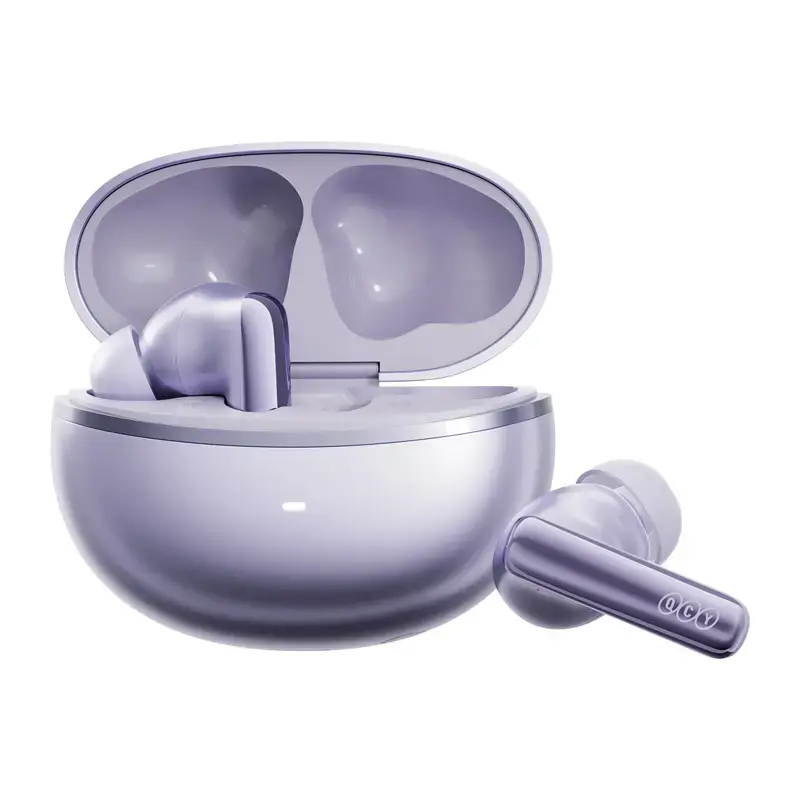 Auriculares TWS QCY MeloBuds N70 – auriculares True Wireless, morado