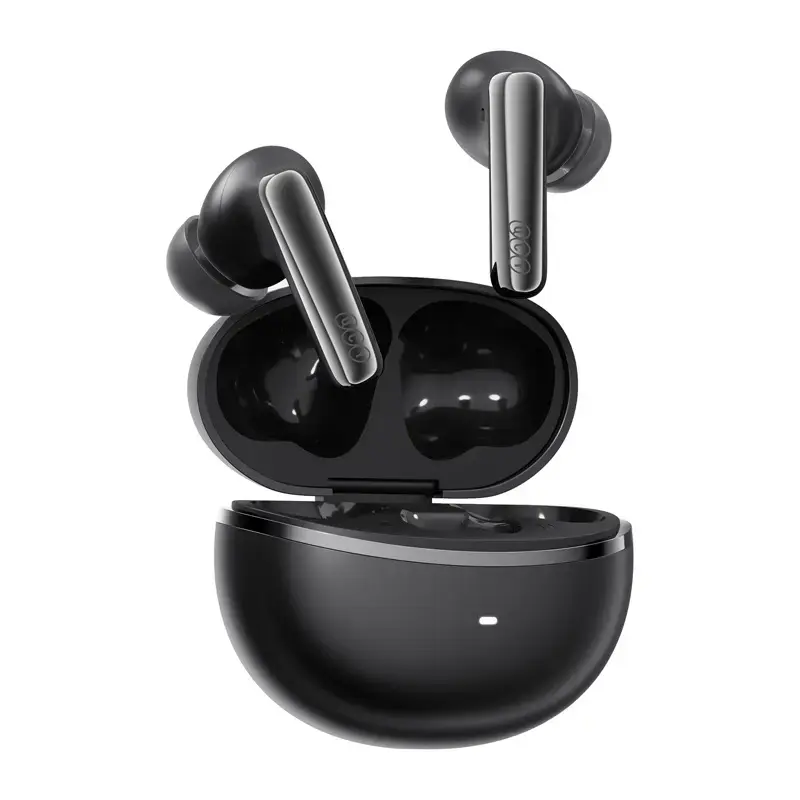 Auriculares TWS QCY MeloBuds N70 — auriculares in-ear totalmente inalámbricos, negro