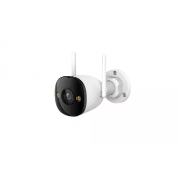 Cámara de vigilancia IP IMOU Bullet 2E 5MP (2304 x 1296), interior y exterior, techo/pared, con cable y Wi‑Fi, blanco