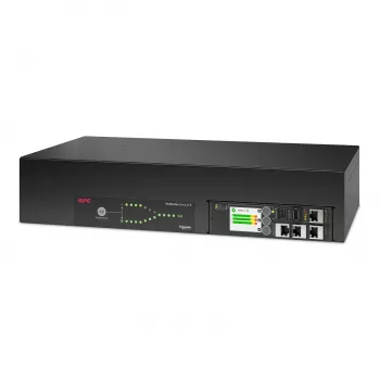 APC NetShelter Rack Automatic Transfer Switch, 2U, 32A, 230V, 2 IEC 309 IN, 16 C13, 2 C19 OUT, 50/60 Hz