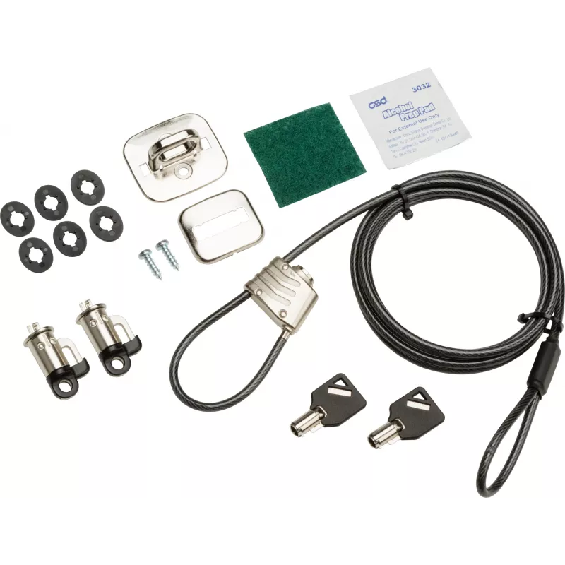 HP Business PC Security Lock v3 Kit negro cerradura con llave para PC