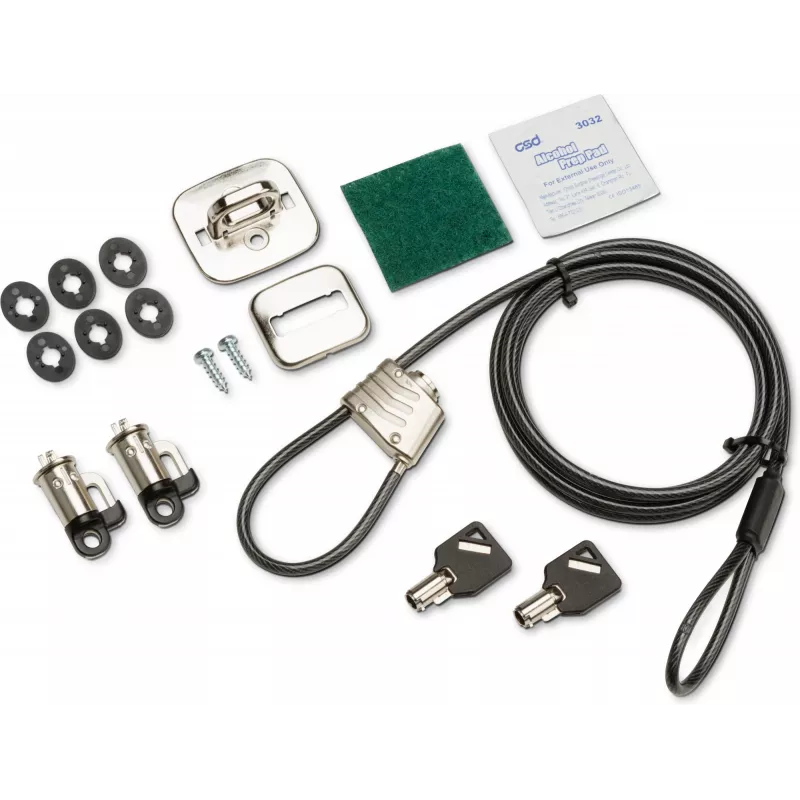 HP Business PC Security Lock v3 Kit negro cerradura con llave para PC
