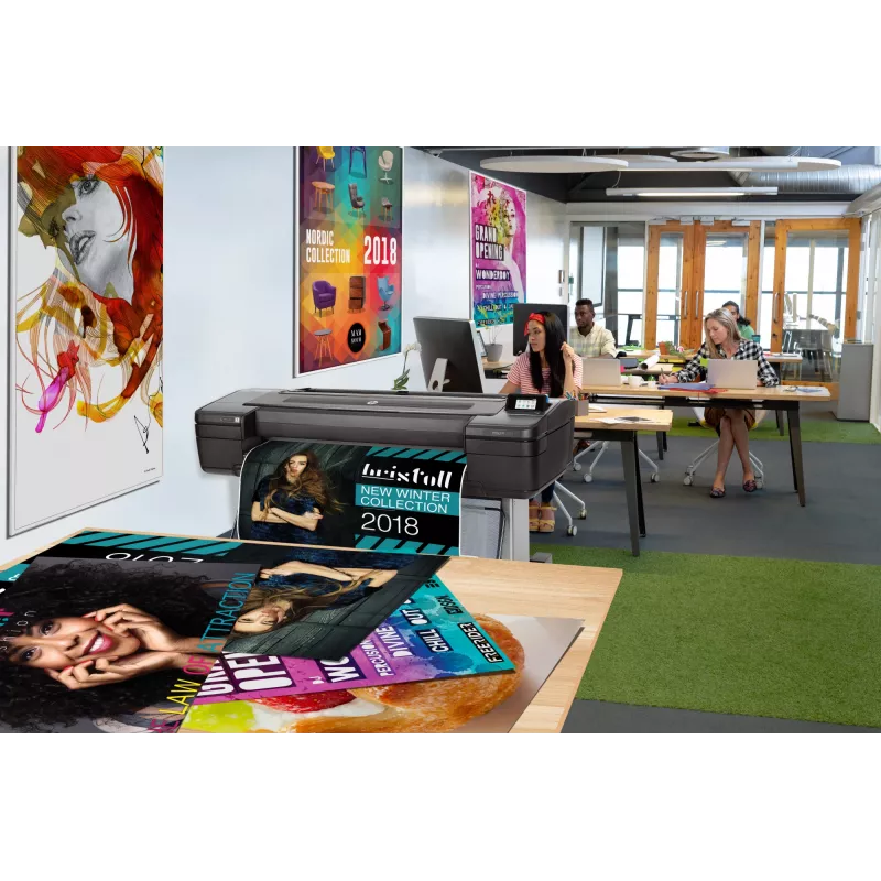 Impresora HP Designjet Z9+dr 44-in PostScript con recortador en V