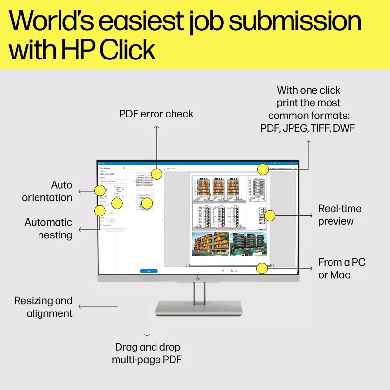 Impresora HP Designjet T1600 36 inch
