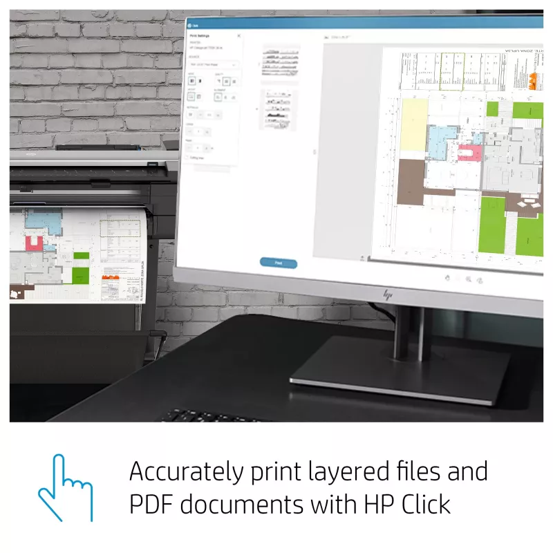 Impresora multifunción HP Designjet T830 24 inch
