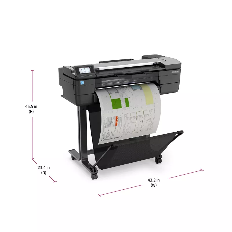 Impresora multifunción HP Designjet T830 24 inch