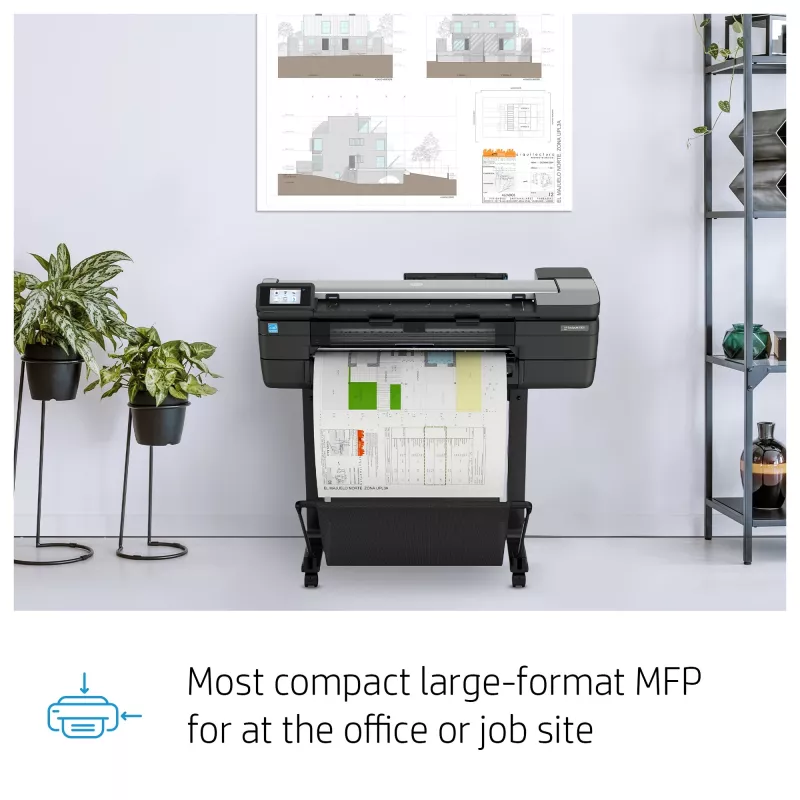 Impresora multifunción HP Designjet T830 24 inch
