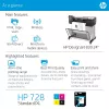 Impresora multifunción HP Designjet T830 24 inch
