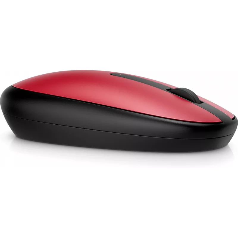 Ratón HP 240 Empire Red Bluetooth, ambidiestro, óptico, Bluetooth, 1600 DPI, rojo