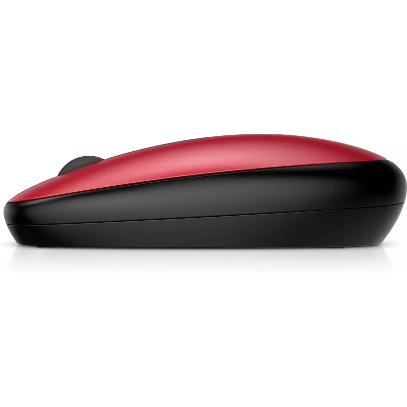 Ratón HP 240 Empire Red Bluetooth, ambidiestro, óptico, Bluetooth, 1600 DPI, rojo