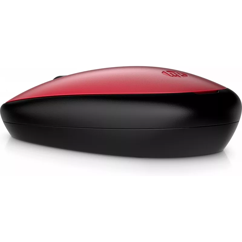 Ratón HP 240 Empire Red Bluetooth, ambidiestro, óptico, Bluetooth, 1600 DPI, rojo