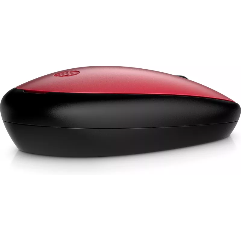 Ratón HP 240 Empire Red Bluetooth, ambidiestro, óptico, Bluetooth, 1600 DPI, rojo