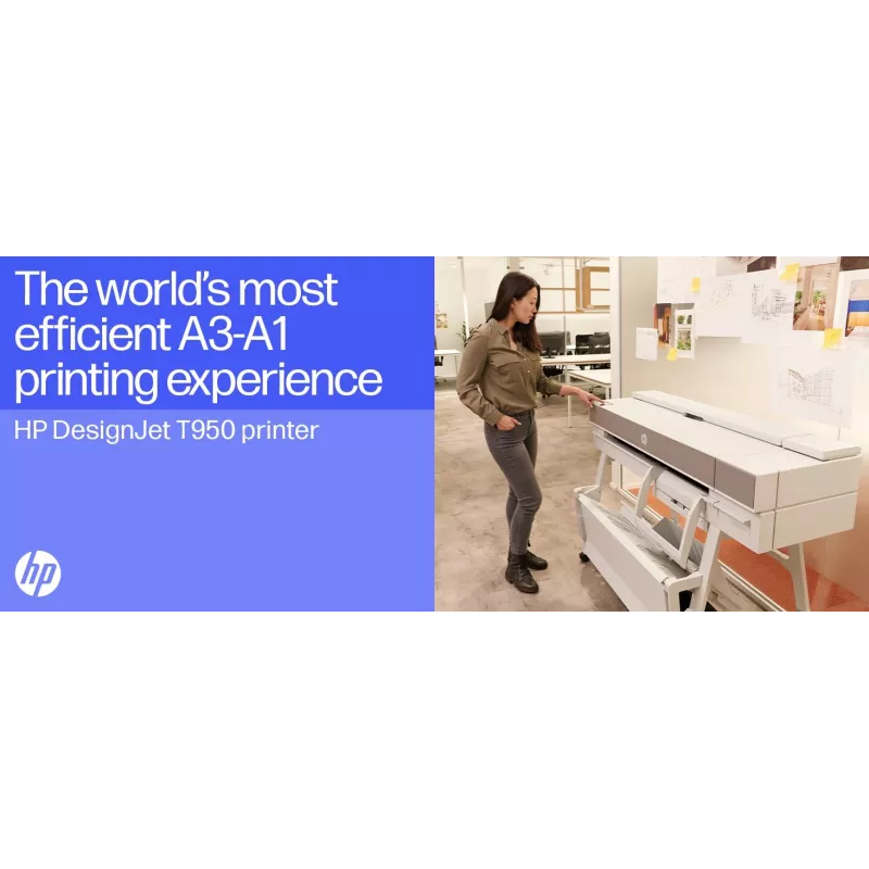 Impresora HP DesignJet T950 36 inch Thermal Inkjet 2400x1200 DPI