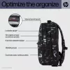 Mochila de ocio HP Campus XL Marble Stone mochila negra gris