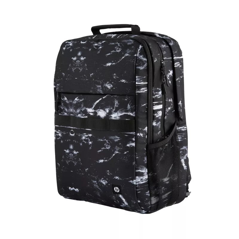 Mochila de ocio HP Campus XL Marble Stone mochila negra gris