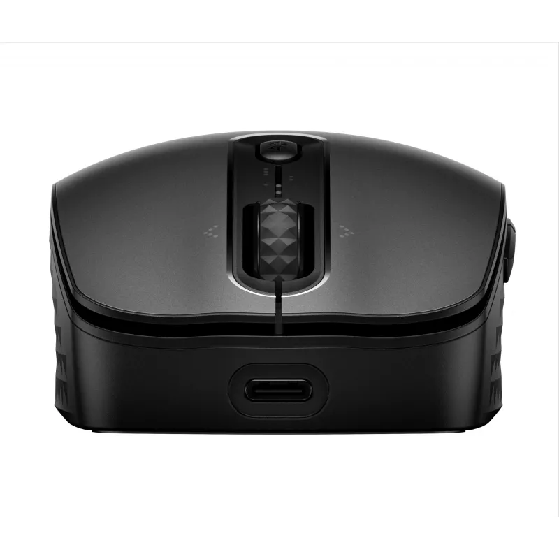 Ratón inalámbrico recargable HP 695, ambidiestro, Bluetooth, 4000 DPI, negro