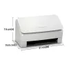 Escáner de alimentación por hojas HP Scanjet Enterprise Flow 5000 s5 600 x 600 DPI A4 blanco