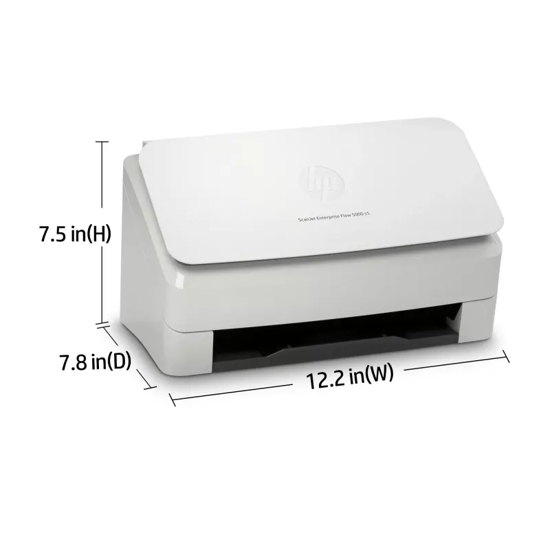 Escáner de alimentación por hojas HP Scanjet Enterprise Flow 5000 s5 600 x 600 DPI A4 blanco