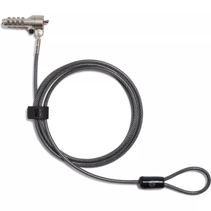 Candado de combinación HP Nano 63B28AA acero inoxidable 1,83 m