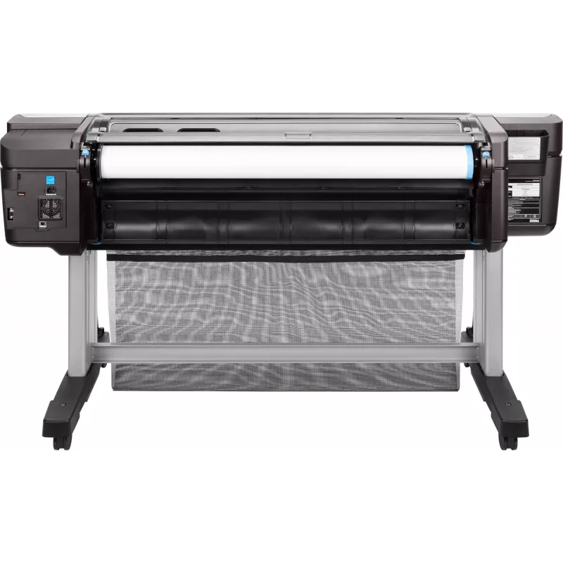 HP DesignJet T1700 W6B55A impresora de gran formato de 44 pulgadas (1118 mm), inyección de tinta térmica, 2400 x 1200 dpi, Gigabit LAN, HDD de 500 GB