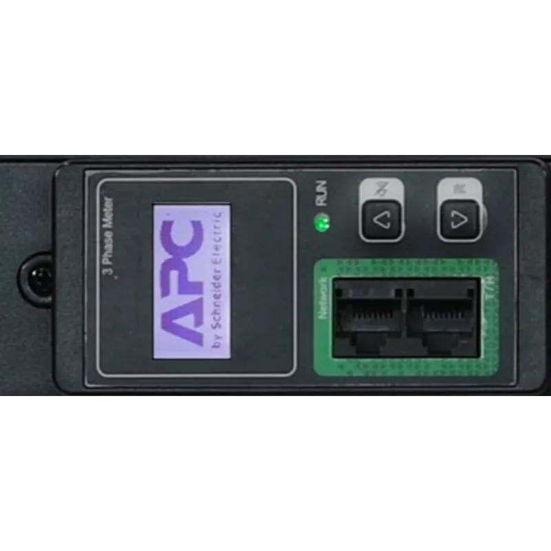 APC Easy Rack PDU, medido, 0U, 3 fases, 11 kW, 230 V, 16 A, 21 salidas C13 y 3 salidas C19, entrada IEC60309 3P+N+PE