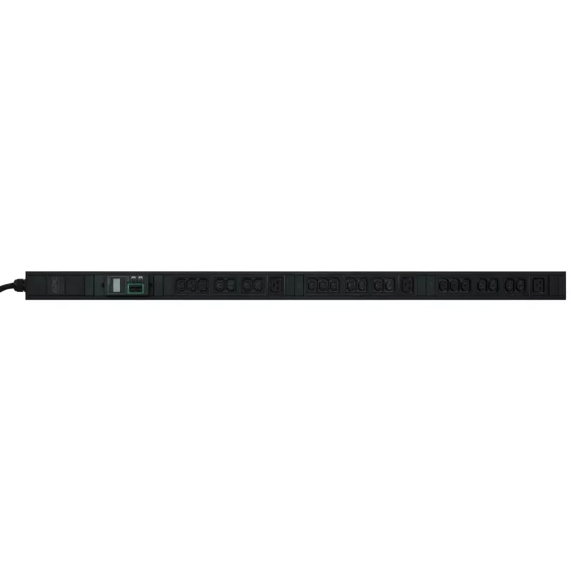 APC Easy Rack PDU, medido, 0U, 3 fases, 11 kW, 230 V, 16 A, 21 salidas C13 y 3 salidas C19, entrada IEC60309 3P+N+PE