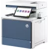 Impresora HP Color LaserJet Enterprise Flow MFP 5800zf, láser, color, 1200 x 1200 DPI, A4, impresión directa, blanco