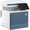 Impresora HP Color LaserJet Enterprise Flow MFP 5800zf, láser, color, 1200 x 1200 DPI, A4, impresión directa, blanco