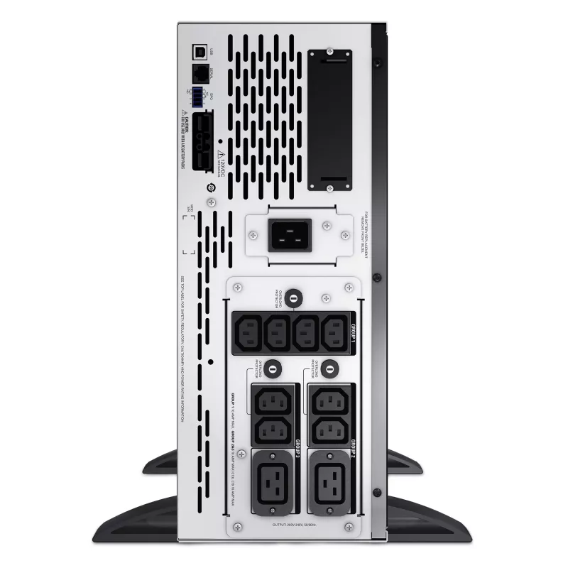 APC Smart-UPS X SMX3000HV - 3000VA, 8x C13 + 2x C19 salida, USB, autonomía ampliable, profundidad reducida