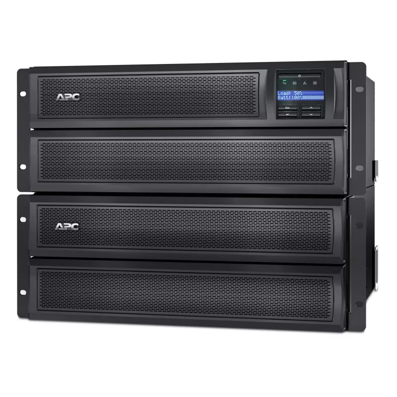 APC Smart-UPS X SMX3000HV - 3000VA, 8x C13 + 2x C19 salida, USB, autonomía ampliable, profundidad reducida