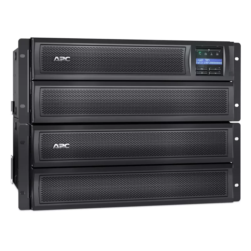 APC Smart-UPS X SMX3000HV - 3000VA, 8x C13 + 2x C19 salida, USB, autonomía ampliable, profundidad reducida