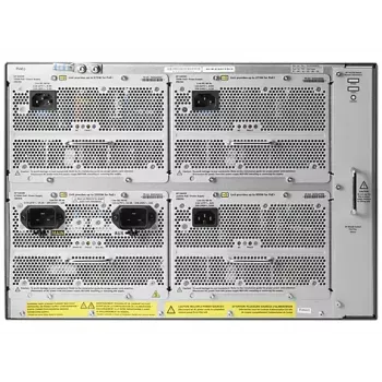 Chasis de red HP 5412R zl2 chasis para rack con 12 ranuras de módulo, admite hasta 96 puertos 10GbE o 288 puertos 10/100/1000 (J9822A)