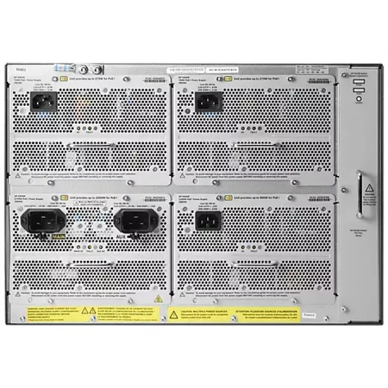 HPE Aruba 5412R zl2 chasis de switch (J9822A), gestionado, modular, 7U, montable en rack, incl. 1 módulo de gestión
