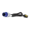 Unidad de distribución de alimentación (PDU) APC APDU9959EU3 24 salidas AC 0U negro