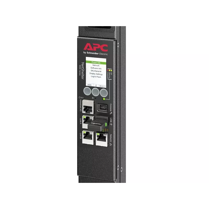 Unidad de distribución de alimentación (PDU) APC APDU9959EU3 24 salidas AC 0U negro