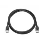 Juego de cables DisplayPort HP, 2 m, DisplayPort, DisplayPort, conector macho, conector macho, recto